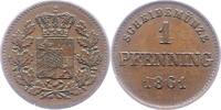 Bayern Pfennig Maximilian II. Joseph 1848-1864. -