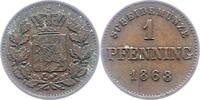Bayern Pfennig Ludwig II. 1864-1886. -