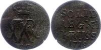 Brandenburg-Preußen Schilling Friedrich Wilhelm I. 1713-1740. -