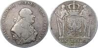 Brandenburg-Preußen Taler Friedrich Wilhelm II. 1786-1797. -