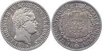 Brandenburg-Preußen 1/6 Taler Friedrich Wilhelm IV. 1840-1861. -