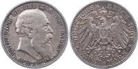 Baden 2 Mark Friedrich I. 1856-1907. -