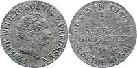 Brandenburg-Preußen 1/2 Silbergroschen Friedrich Wilhelm IV. 1840-1861. -