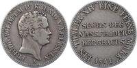 Brandenburg-Preußen Ausbeutetaler Friedrich Wilhelm IV. 1840-1861. -