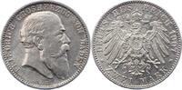 Baden 2 Mark Friedrich I. 1856-1907. -