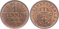 Brandenburg-Preußen Pfennig Wilhelm I. 1861-1888. -