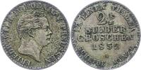 Brandenburg-Preußen 2 1/2 Silbergroschen Friedrich Wilhelm IV. 1840-1861. -