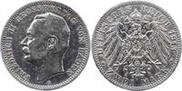 Baden 2 Mark Friedrich II. 1907-1918. -