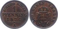 Brandenburg-Preußen Pfennig Wilhelm I. 1861-1888. -