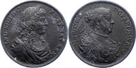 Frankreich Zinnmedaille Ludwig XIV. 1643-1715. -