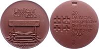 Hannover, Stadt Porzellanmedaille -