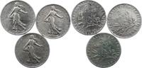 Frankreich 2 Francs Dritte Republik 1870-1940. -