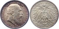 Baden 2 Mark Friedrich I. 1856-1907. -