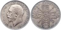 Großbritannien Florin George V. 1910-1936. -