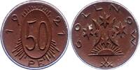 Gollnow 50 Pfennig Stadt. -