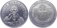 Reformation Kalendermedaille Bronze versilbert 500. Geburtstag von Martin Luther 1983. -