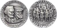 Personenmedaillen Silbermedaille Melanchthon, Philipp *1497 Bretten/Unterpfalz, +1560 Wittenberg, deutscher Humanist und Reformator. -