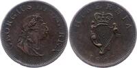 Irland Halfpenny Georg III. 1760-1820. -