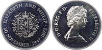 Großbritannien Silver Crown Elisabeth II. 1952-2022. -