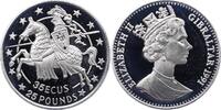 Gibraltar 35 Ecu Elisabeth Seit 1952. -