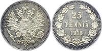 Finnland 25 Penniä 1 Nikolaus II. von Russland 1894-1917. -