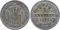 Bayern Kreuzer Maximilian II. Joseph 1848-1864. -