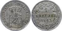 Bayern Kreuzer Maximilian II. Joseph 1848-1864. -