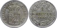 Bayern Kreuzer Ludwig II. 1864-1886. -