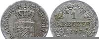 Bayern Kreuzer Ludwig II. 1864-1886. -