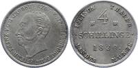 Mecklenburg-Schwerin 4 Schilling Friedrich Franz I. 1785-1837. -