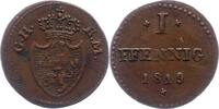 Hessen-Darmstadt Pfennig 1819 Ludwig I. 1806-1830. Winz. Kratzer, sehr s... 9,00 EUR prix TTC + 6,00 EUR frais d'envoi