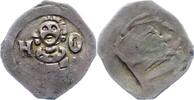 Regensburg-herzogliche und bischöfliche Mzst. Einseitiger Pfennig Anonyme Gepräge. -