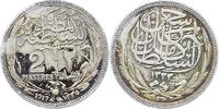 Ägypten 2 Piastres Hussein Kamil 1333-1336 H. 1914-1917, Britisches Protektorat. -