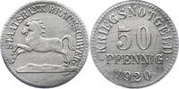 Braunschweig 50 Pfennig Eisen Herzogtum Braunschweig. -
