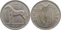 Irland 1/2 Crown Republik seit 1921.. -