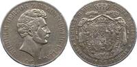 Braunschweig-Wolfenbüttel Doppeltaler 1848 Wilhelm 1831-1884. Randfehler, TTB