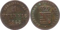 Sachsen-Meiningen Pfennig Georg II. 1866-1914. -