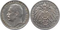 Baden 2 Mark Friedrich II. 1907-1918. -