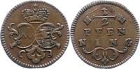 Würzburg-Bistum 1/2 Pfennig 1779-1795 Franz Ludwig von Erthal 1779-1795.... 14,00 EUR prix TTC + 6,00 EUR frais d'envoi