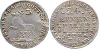 Stolberg-Stolberg Ausbeute 1/24 Taler Carl Ludwig und Heinrich Christian Friedrich 1768-1810. -