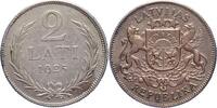Lettland / Latvijas 2 Lati Republik 1918-1934. -