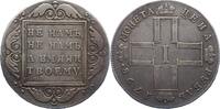 Russland Rubel Paul I. 1796-1801. -