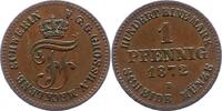 Mecklenburg-Schwerin Pfennig Friedrich Franz II. 1842-1883. -