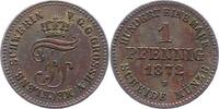 Mecklenburg-Schwerin Pfennig Friedrich Franz II. 1842-1883. -