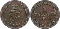 Mecklenburg-Schwerin Pfennig Friedrich Franz II. 1842-1883. -