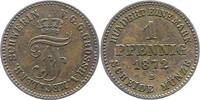 Mecklenburg-Schwerin Pfennig Friedrich Franz II. 1842-1883. -