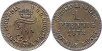 Mecklenburg-Schwerin Pfennig Friedrich Franz II. 1842-1883. -