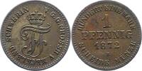 Mecklenburg-Schwerin Pfennig Friedrich Franz II. 1842-1883. -