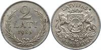 Lettland / Latvijas 2 Lati Republik 1918-1934. -