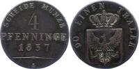 Brandenburg-Preußen 4 Pfennig Friedrich Wilhelm III. 1797-1840. -